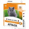 Obojek antiparazitární Attack 35 cm, kočka