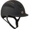 Helma jezdecká Defender Pro ONE･K, matt/rosegold/black