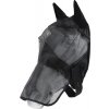 Maska proti hmyzu Soft HorseGuard, s ochranou uší a nozder, černá