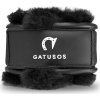 Chrániče na spěnky Deluxe GATUSOS, s beránkem, pár, černé