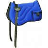 Pad jezdecký Bareback Umbria Equitazione s kapsou, COB/FULL, royal blue