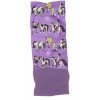 Šátek multifunkční MATT, s fleecem, dětský, lilac