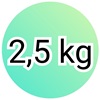 2,5 kg