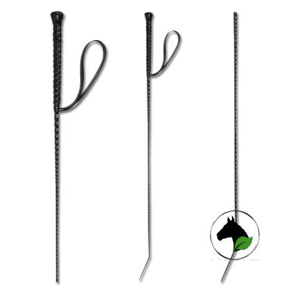 Reflexní bičík černý