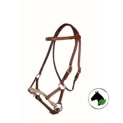 Kožený sidepull HKM