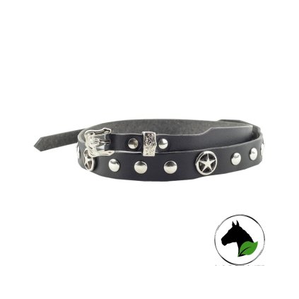 hutband schwarz stars
