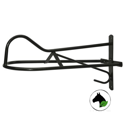 Věšák na westernová sedla s háčkem na zavěšení uzdečky