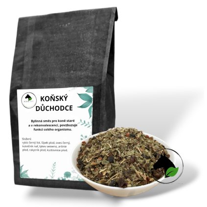 Koňský důchodce BYLINKY PRO POVZBUZENÍ ORGANISMU