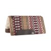 westernpad classic equine sensorflex wool top pad 81 x 86 cm sand himbeer