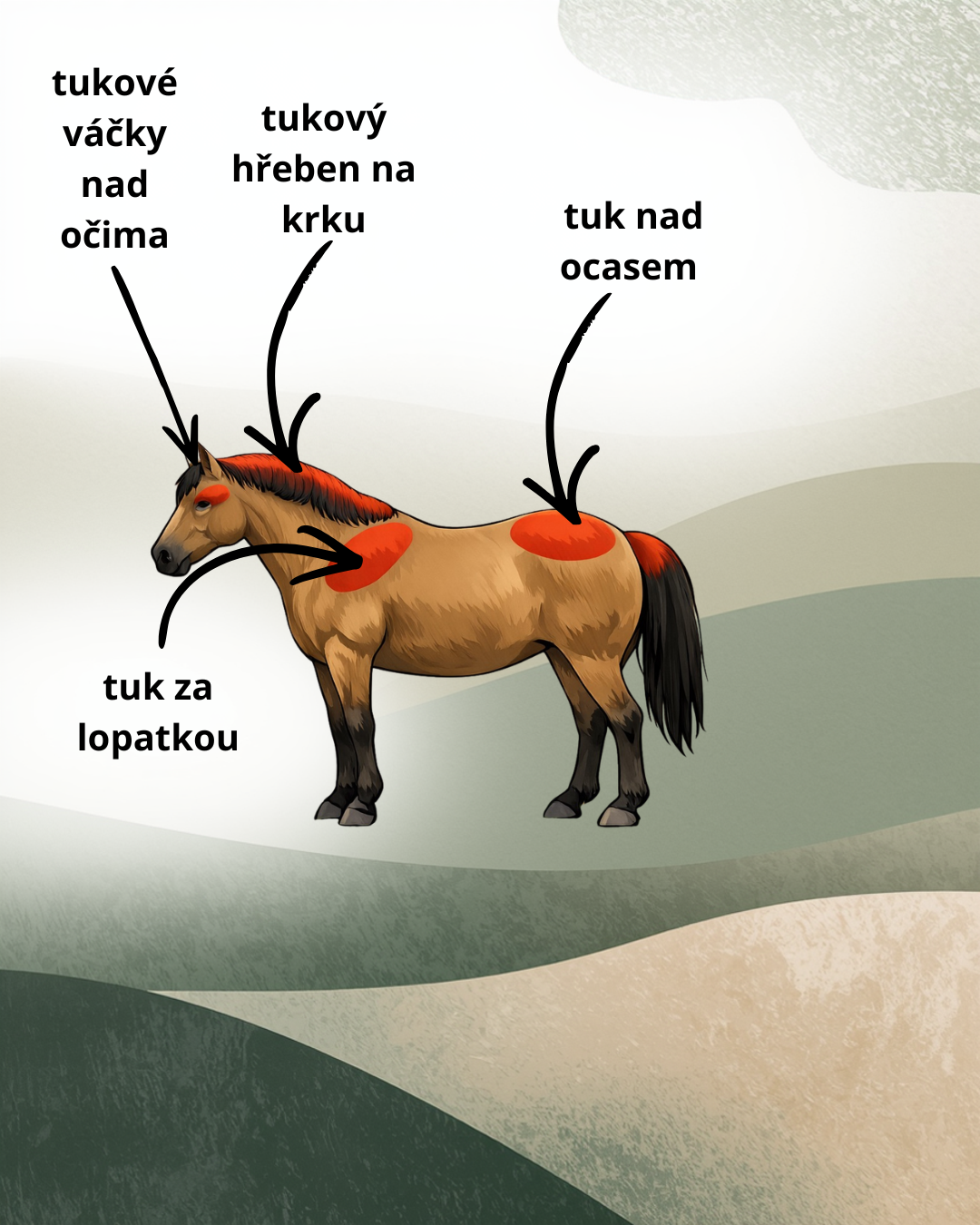 Metabolický syndrom koní (EMS): tichý problém moderního chovu