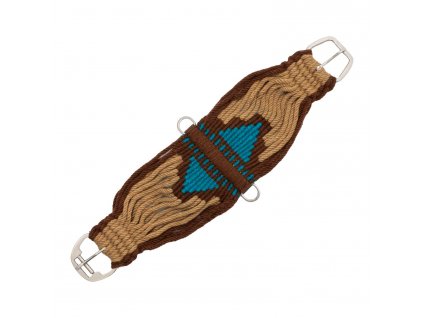 0046147 aztec design mohair western girth plh00016