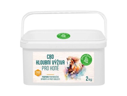 Kloubní výživa pro koně s CBD
