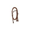 0021257 western bridle with silver finish complete with reins br00073