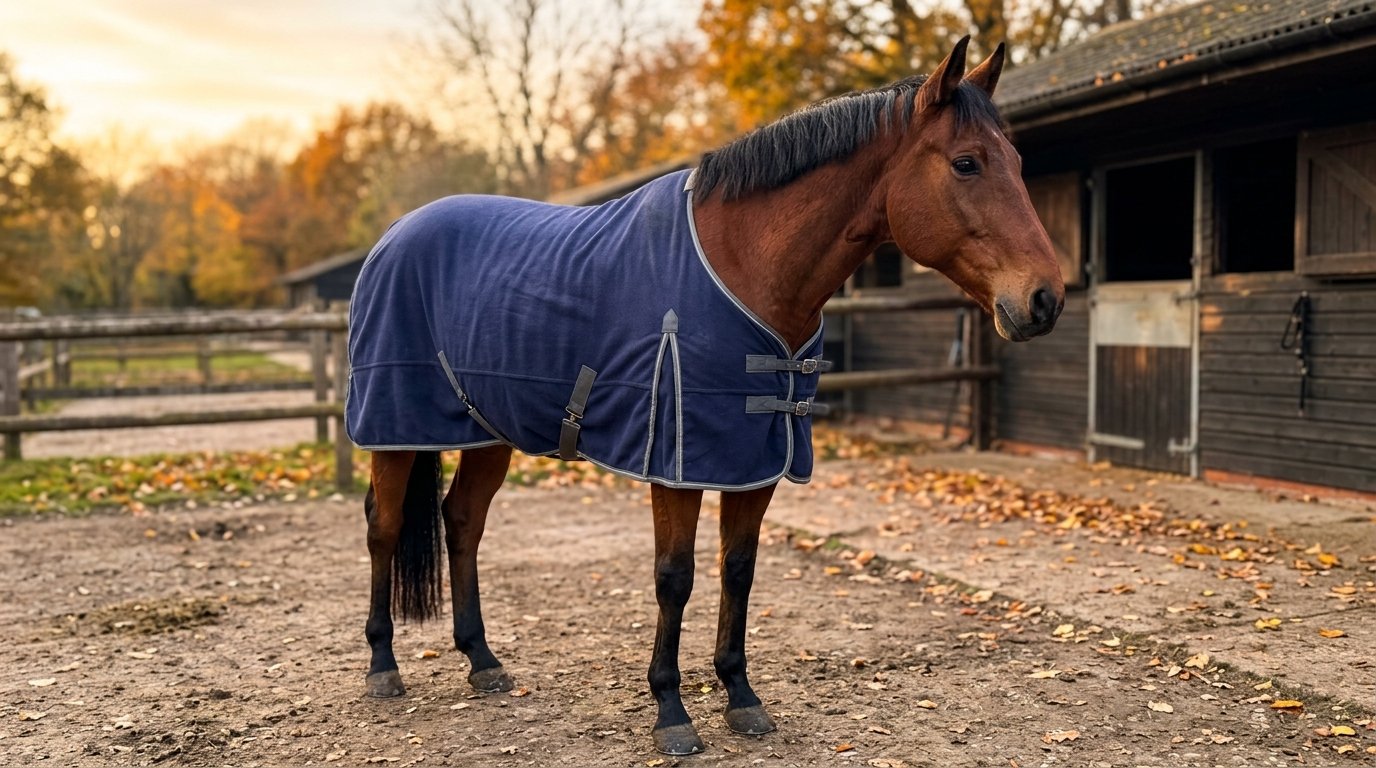 Prečo sa kôň potí pod dekou a čo s tým