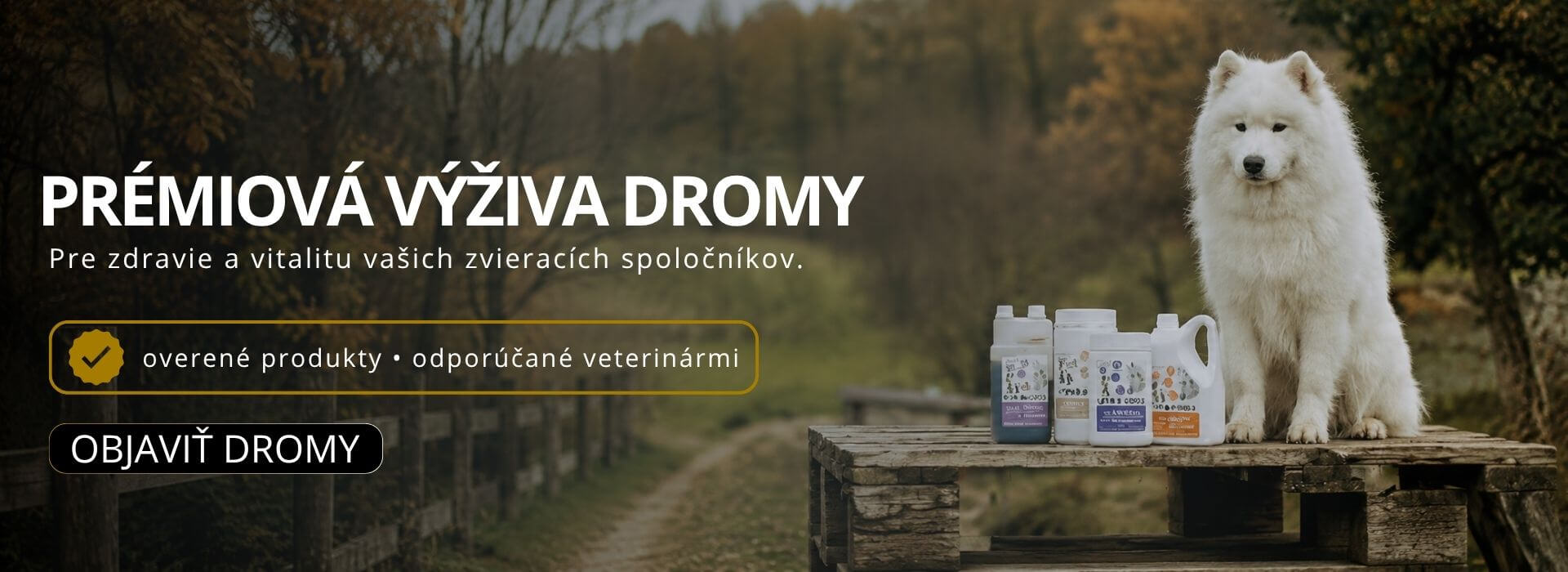Prémiová výživa Dromy
