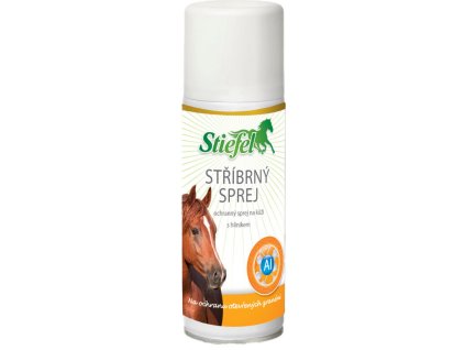 strieborny sprej