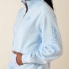 logo zip sweatshirt