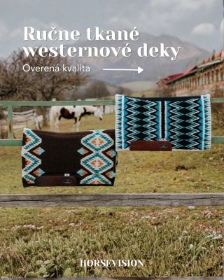 Poctivá ručná práca z pravej vlny 🐎 🔹CHOCO Ručne tkaná westernová deka s penovou výplňou, vlneným rúnom a kožou vystuženým...