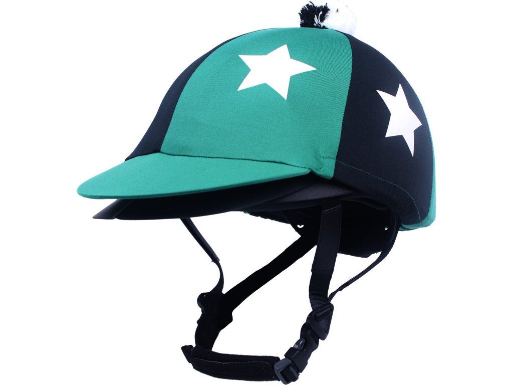 QHP SAFETY HELMET BAG Dark Green | De Kroo Equestrian
