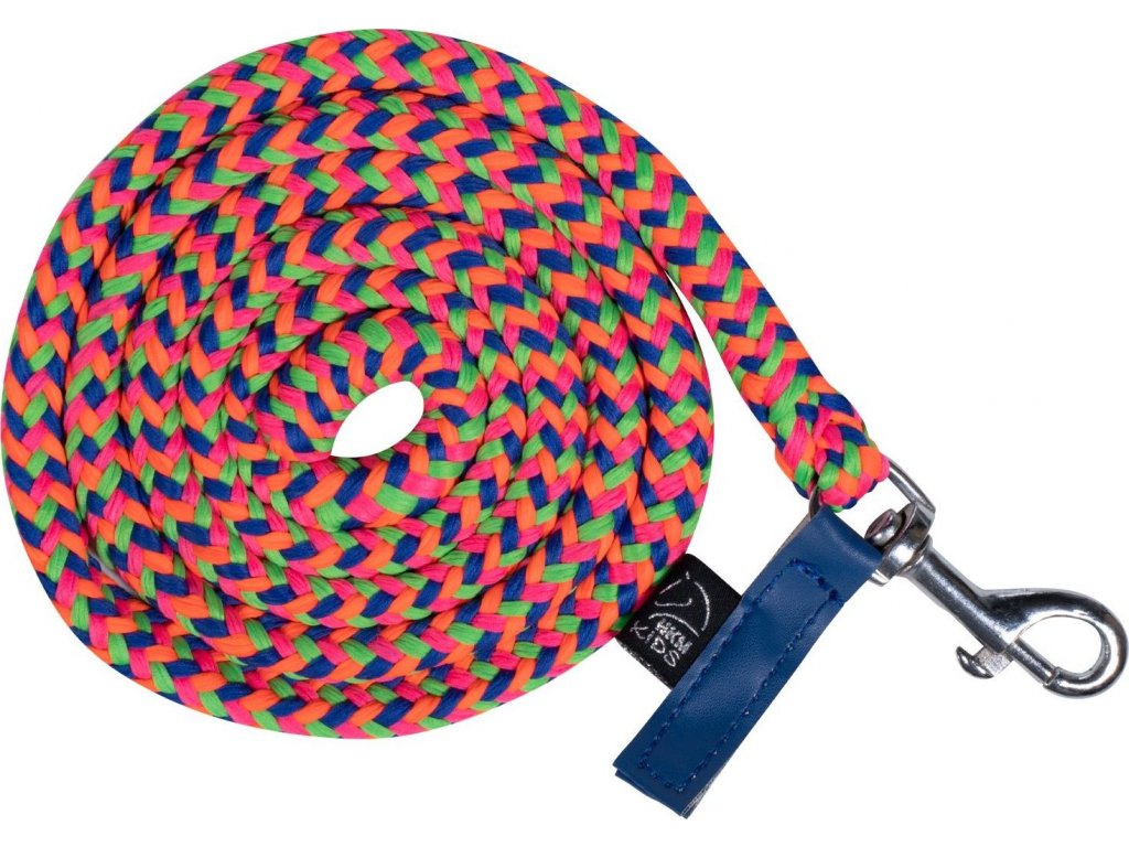 Vodítko pro Hobby Horse HKM, 1,2 m, neon colored