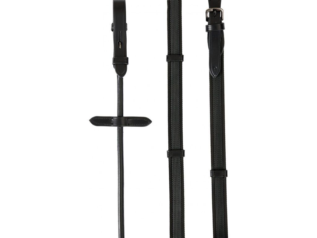 Otěže Nival Supergrip CATAGO, černé (Varianta PONY)