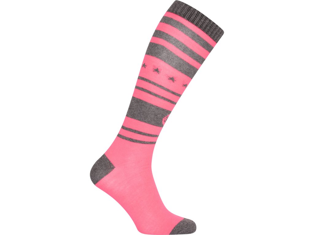 Podkolenky Colorful Star Imperial Riding, pár, knockout pink