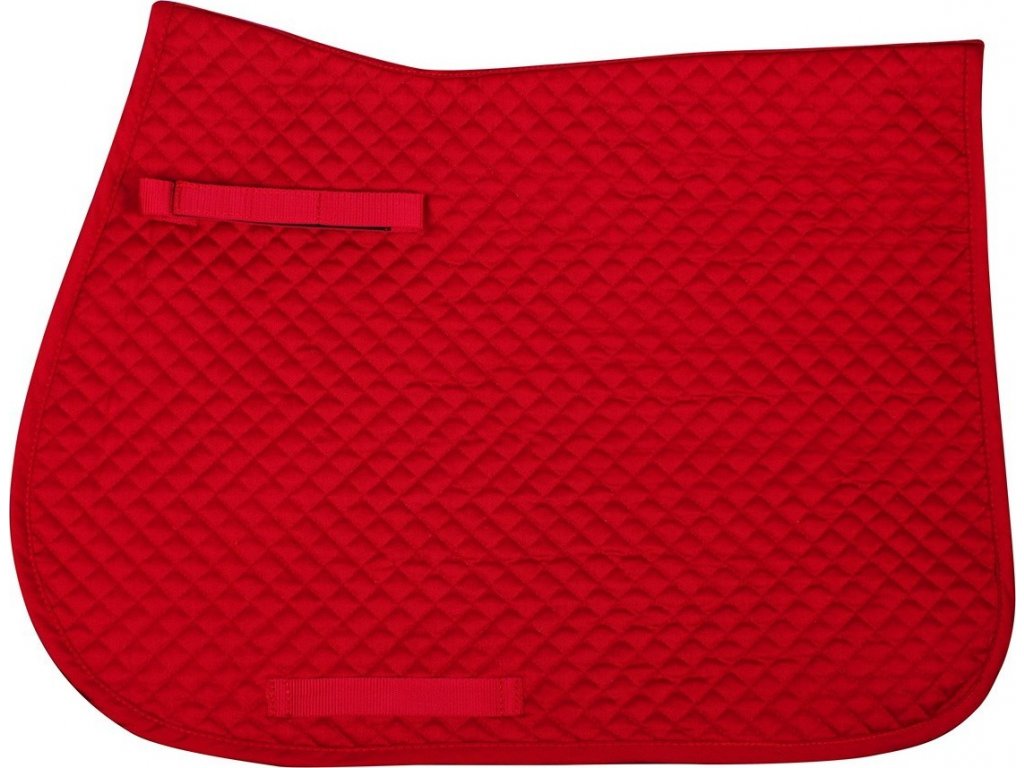 Podsedlová dečka Color QHP, všestranná, red