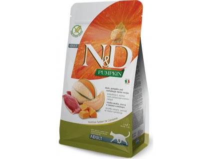 N&D GF Pumpkin CAT Duck & Cantaloupe melon 5 kg