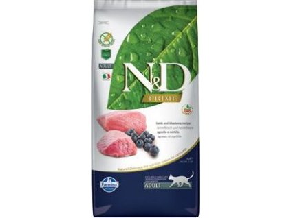N&D PRIME CAT Adult Lamb & Blueberry 5 kg