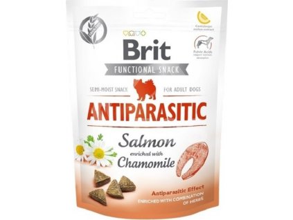 Pamlsky pro psy Brit Care, Antiparasit Salmon, 150 g