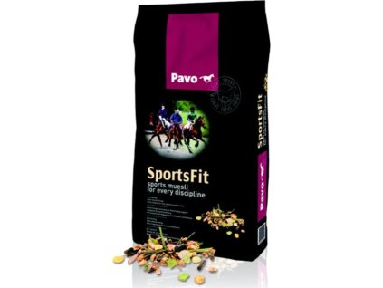 Müsli pro koně PAVO, SportsFit, 15 kg