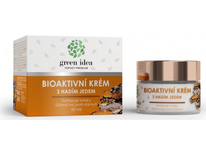 Krém Bioaktivní s hadím jedem GREEN IDEA, 50 ml