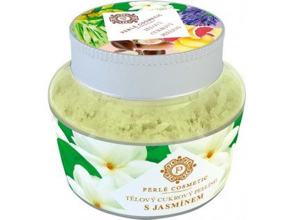 113768 cukrovy peeling s jasminem perle cosmetic 200g