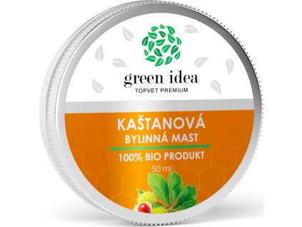 Mast kaštanová GREEN IDEA, 50 ml