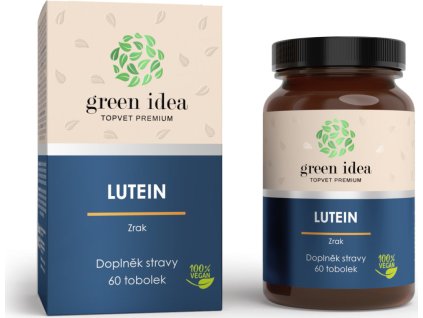 Bylinný extrakt - Lutein GREEN IDEA, 60 tbl