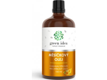 Olej bylinný - Měsíčkový GREEN IDEA, 100 ml