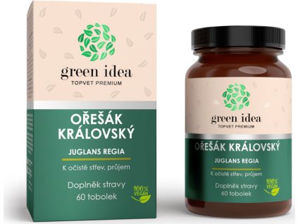 Bylinný extrakt - Ořešák královský GREEN IDEA, 60 tbl