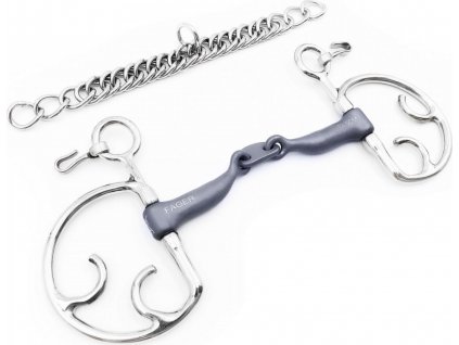 Udidlo Thiedemann dvakrát lomené Titanium Carl Fager