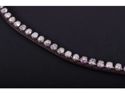 Čelenka PresTeq, brown/white (Velikost COB)