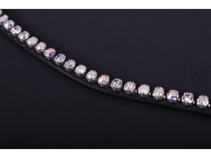 Čelenka PresTeq, black/white (Velikost COB)