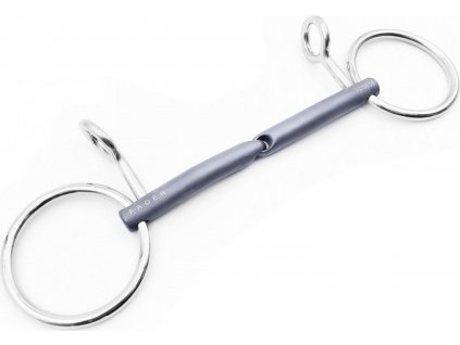 Udidlo Baucher jednou lomené Loose Rings Titanium Anton Fager