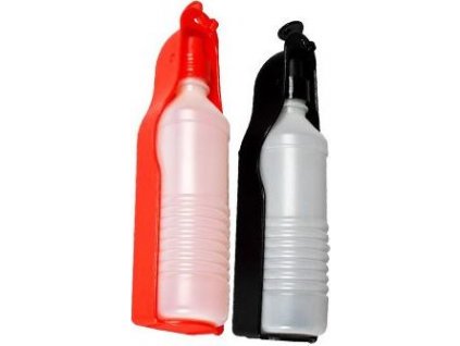 Lahev cestovní plastová Karlie,750 ml, mix