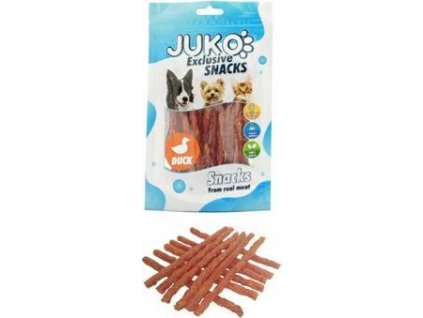 Pochoutka pro psy Juko Smarty, Duck&Sweet Potato Stick, 70 g