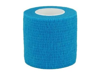 Bandáž samolepicí CVET, 5 cm x 4,5 m, blue, 1 ks