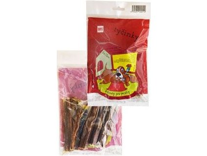 Pochoutka pro psy MAPES, hovězí tyčinky, 11 cm, 6 ks