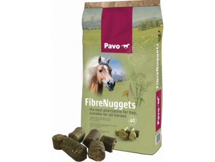 Pelety FibreNuggets PAVO, 20 kg