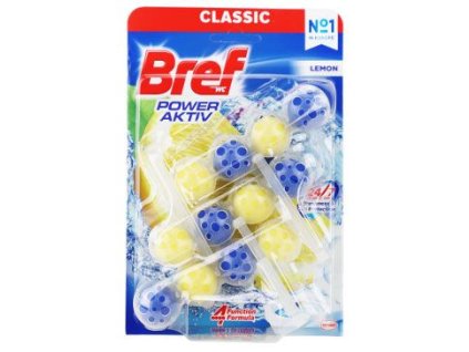 Wc čistič závěsný 4 Formula Lemon  Bref, 3x50 g