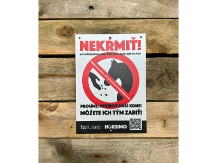 cedulka NEKRMIT cz HORSIMO V2
