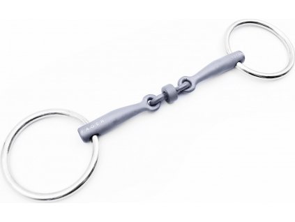 Udidlo stihlové dvakrát lomené (bradoon) Titanium Alice Fager