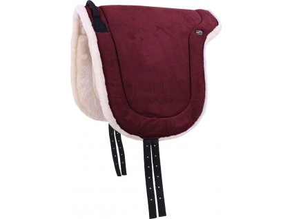 Pad jezdecký QHP, burgundy (Velikost SHETTY)